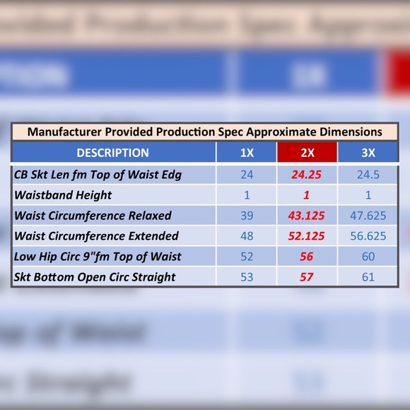 Linea by Louis Dell'Olio Ikat Printed Pull-On Skirt, 2X Black-Red Combo A254441 - Picture 11 of 11